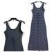 Columbia Dresses | Columbia Performance Navy & White Nautical Striped Long Maxi Dress | Color: Blue/White | Size: Sp