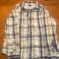 American Eagle Outfitters Shirts | Mens- American Eagle- Long Sleeve Button Down- Size Xl (Prep Fit) | Color: Gray/White | Size: Xl