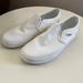 Vans Shoes | Brand New In Box Slip On Women’s Vans | Color: White | Size: 7.5