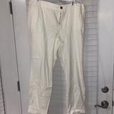J. Crew Pants & Jumpsuits | J Crew White Khaki Dress Pants | Color: White | Size: 14