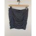 Athleta Skirts | Athleta Twisted Mini Space Dye Skirt Style 138229 Size Small Gray/Black | Color: Gray | Size: S