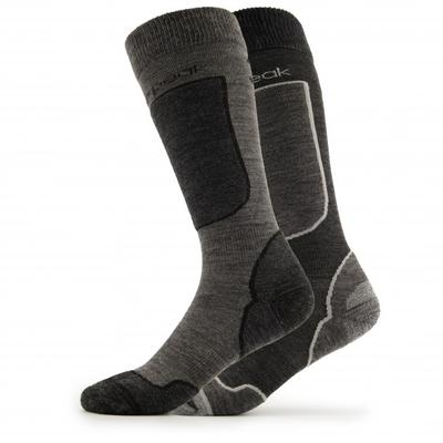 Heber Peak - CedarHe. Ski Socks 2-Pack - Skisocken 46-48 | EU 46-48 schwarz Image