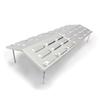Grillpro Universal Stainless Steel Heat Plate in Gray | 1.75 H x 28.5 W x 8.5 D in | Wayfair 92375