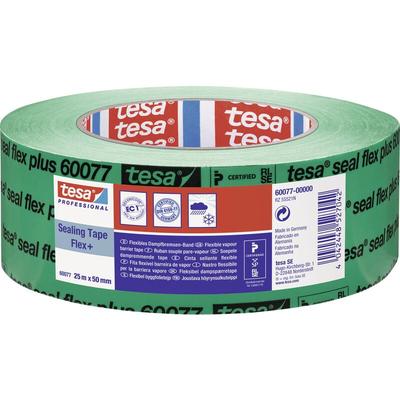 60077 Dampfbremsen-Band Grün (l x b) 25 m x 50 mm 1 St. - Tesa