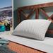 Ergo-Pedic Adjustable Coppercloud Infused Memory Foam Pillow Polyester/Shredded Memory Foam in White | 20 H x 36 W x 7 D in | Wayfair PKCPR