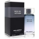 Bois De Vetiver by Karl Lagerfeld Eau De Toilette Spray 3.3 oz for Men - Brand New