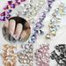 opvise 20Pcs/Set Nail Ornament Luxury High Brightness Gloss Love Heart Manicure Design Nail Rhinestone for Salon