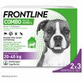 Frontline Combo Spot on gegen Flöhe und Zecken Hund L 20-40kg 2x3 St Einzeldosispipetten