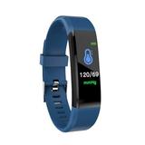 30Pcs Smart Bracelet Bluetooth Waterproof Watch Sport Oxygen Electronic Wristband Blue