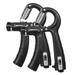 Eccomum 2pcs Hand Grip Strengthener with Counter 5-60kg Adjustable Resistance Fitness Hand Exerciser for Muscle Building Wrist Training