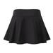 Women s Pleated Tennis Skirt High Waisted Athletic Golf Skorts Skirts for Running Casual Black L