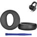 Aiivioll MDR-Z7 MDR-Z7M2 Wired Ear Pads Noise Isolation Memory Foam Headphone Covers Ear Pads Compatible with Sony MDR-Z7 / MDR-Z7M2 Wired Over Ear Headphones(Black)