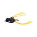 AURORA TRADE 3cm Fishing Lure Dual Hooks with Tassels Spinner Sequin Hollow Simulated Long Casting Artificial Soft PVC Snakehead Frog Bait Fishing Gear