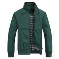 LEEy-world Jackets for Men Men Men s Jackets Windbreaker Bomber Jackets Pockets Lightweight Spring Fall Varsity Baseball Jacket Army Green M