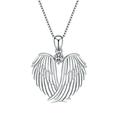 Kayannuo Back to School Clearance Angel-Wings Necklace Angel-Wings Pendant Birthstone Necklace For Women Jewelry