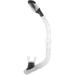 Cressi Mini Dry Snorkel (Clear/Black)