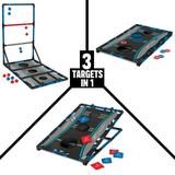 EastPoint Sports 3-in-1 Tailgate Game Set - Cornhole Ladderball Washer Toss