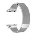 For Apple Watch Band 38/40mm Stainless Steel Mesh Milanese Loop with Adjustable Magnetic Closure Replacement iWatch Band for Apple Watch Series 5 4 3 2 1 (38mm Silver)