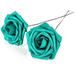 Decoration With 15 Baby Bouquets Leaves Of Set For DIY Wedding Artificial Home Roses Party Shower 50 Artificial flowers Artificial Flowers Indoor Artificial Hydrangea Silk Flowers Leaves Artificial of