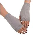 XINSHIDE Women Gloves Girl Knitted Arm Fingerless Keep Warm Winter Gloves Soft Warm Mitten