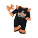 Newborn Baby Girl Pumpkin Romper Long Sleeve Jumpsuit Infant Ruffle Kids One Piece Halloween Outfits Spring Fall Clothes