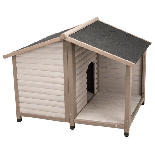 Small Trixie Natura Log Cabin with Porch Dog Kennel