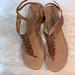 American Eagle Outfitters Shoes | American Eagle Brown Sandals | Color: Brown | Size: 9.5