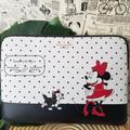 Kate Spade Bags | Kate Spade Disney X Kate Spade Minnie Universal Laptop Sleeve Limited Edition | Color: Black/White | Size: 10.6"H X 15.35"W X 0.86"D