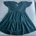 Madewell Dresses | Madewell Green Tiered Dress | Color: Green | Size: S