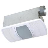 Air King AK965L 70CFM Ceiling Mounted Exhaust Fan with Heater & Night Light