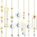 6pcs Crystal Sun Catcher Pendant Lighting Pendant Garden Furniture Car Interior Decoration