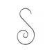 ROBOT-GXG Metal S-shaped Hooks Spiral Swirl Ornament Hanger Christmas Tree Decoration Accessories Silver