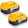 20V 2Ã—8.0Ah battery For Dewalt 20 Volt Max XR Lithium Ion DCB206-2 DCB205 IL