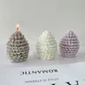 Moule à bougie en silicone cônes enrichis bricolage boule 3D enrichie bougie aromatique résine