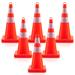 Costway 12 Pack Traffic Safety Cones 28''PVC Orange Cones W/ - See Details