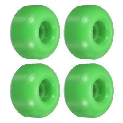 52mm Skateboard Wheels Street Wheels for Skateboards Cruiser Wheel 95A Green 4pc