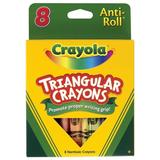 Triangular Anti-Roll Crayons 8 Colors | Bundle of 5
