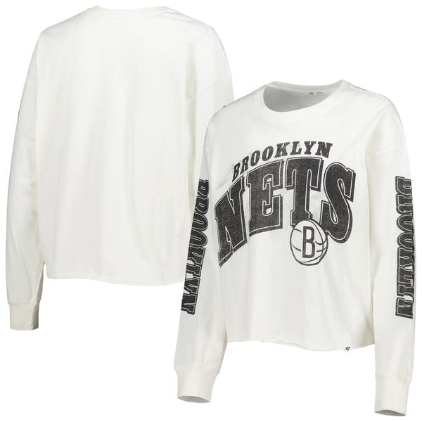 womens-47-cream-brooklyn-nets-parkway-brush-back-long-sleeve-cropped-t-shirt/