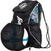 Franklin Sports Soccer Bag with Ball Holder For Boys + Girls Equipment Cleats + More - Youth + Adult