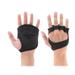 Etereauty Ventilated Weight Lifting Gloves Fitness Cross Training Gloves Non-Slip Palm Sleeve Great for Pull Ups Cross Training Fitness (Black-M)