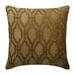 Cushion Cover For Chair Gold 16 x16 (40x40 cm) Throw Pillow Covers Velvet Lattice Trellis & Beaded Throw Pillows For Couch Geometric Pattern Modern Style - Stralight Gold