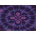 Ahgly Company Indoor Rectangle Patterned Purple Amethyst Purple Area Rugs 7 x 9