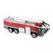 1:32 Airport Fire Truck Fire Engine Electric Die-Cast Engineering Vehicles Car Model Toy with Sound Light Pull Back Gifts Red
