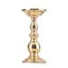 Tssuoun Iron Pillar Shape Candleholder Wedding Parties Centerpieces Candlestick Solid Color Coffee Shop Restaurant Candle Holder Large