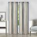 Achim Ombre Rod Pocket Light Filtering Curtain Panel Grey 50 x 63