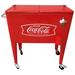 Leigh Country 80 Qt. Coke Cooler, Steel in Red | 31.5 H x 29.5 W x 16 D in | Wayfair CP 98114