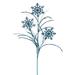 Vickerman 31 Baby Blue Snowflake Glitter Spray 6 per bag.