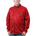 Men's Franchise Club Red Louisville Cardinals Softshell Full-Zip Jacket