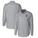 Men's Cutter & Buck Charcoal Utah State Aggies Vault Stretch Oxford Long Sleeve Button-Down Shirt