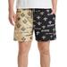 Men's Concepts Sport Black/Gold New Orleans Saints Breakthrough AOP Knit Split Shorts